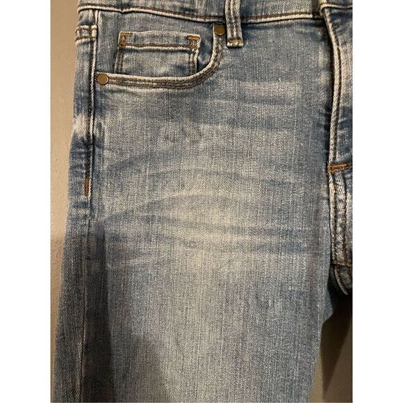 Banana Republic Light Wash Skinny Zip Leg Size 25 - Picture 5 of 8